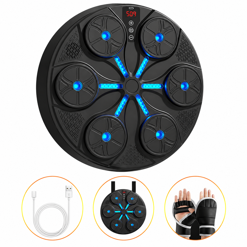 Máquina de Boxeo Inteligente Con Música